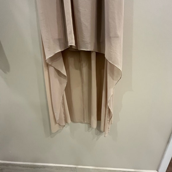 Strapless, lacey, high low dress - Picture 4 of 6